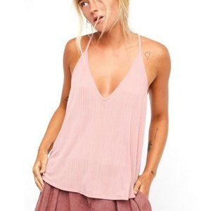 FREE PEOPLE INTIMATELY RIBBED RACERBACK TANK- Size Large